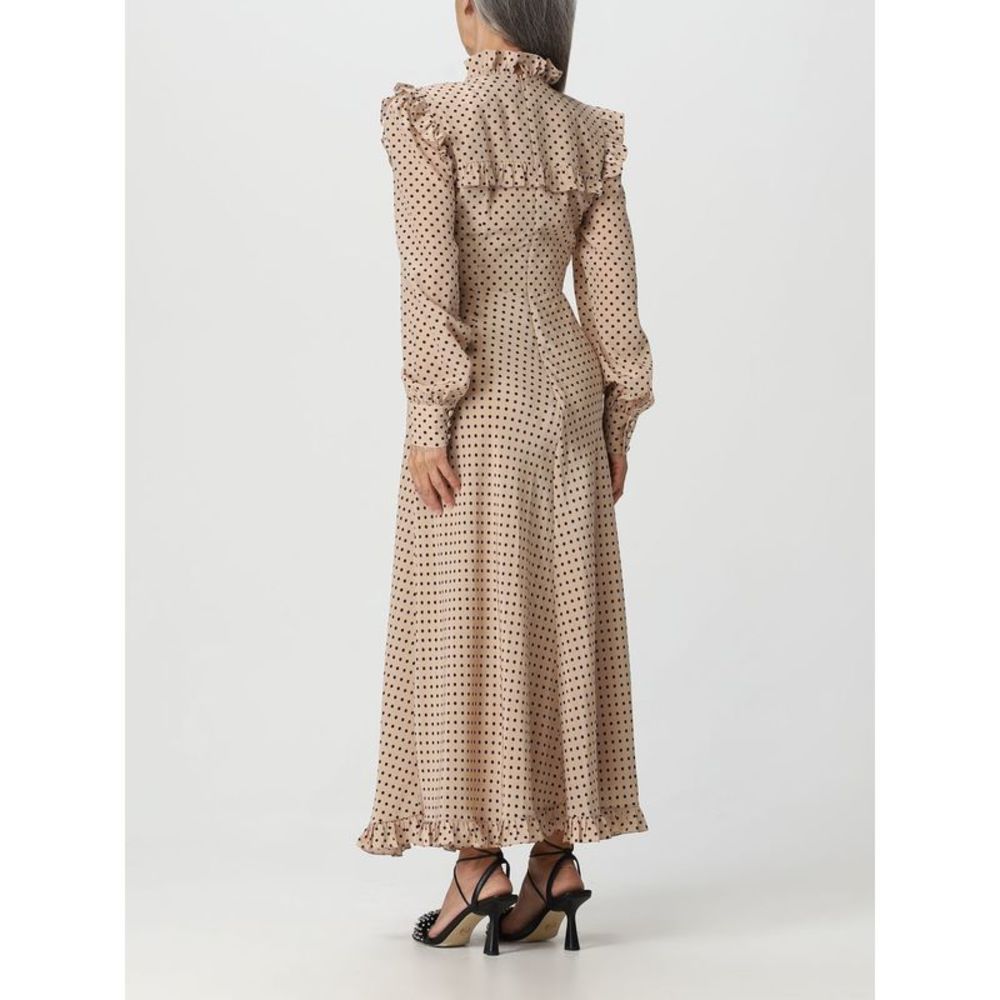 Alessandra Rich Dress Woman Beige - Picture 2 of 2